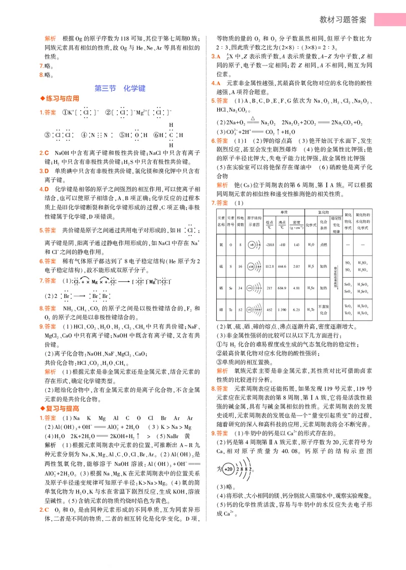 1.新人教版高中化学必修第1册教材习题答案_高中三年全科资料_高中各科课本电子教材_05高中化学课本_人教版-化学课本_1新人教版高中化学必修一