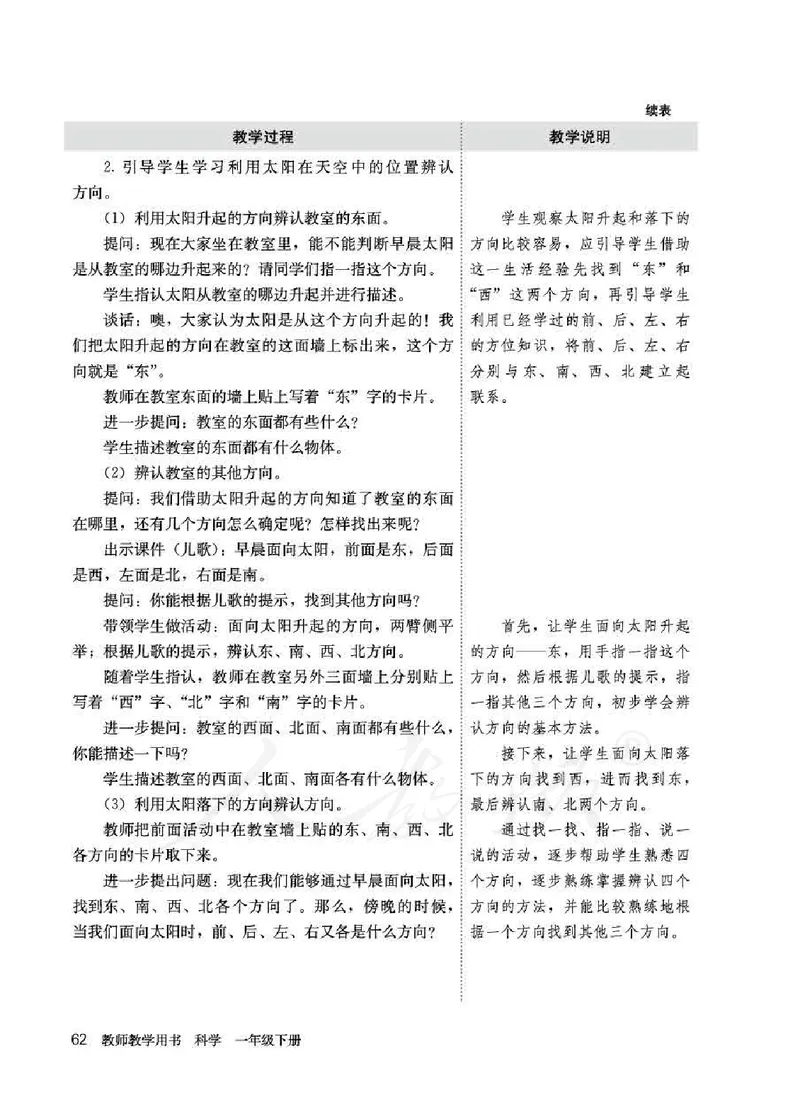 人教版-电子教材-科学一年级下册教师用书_电子课本_高中教学用书_教师用书