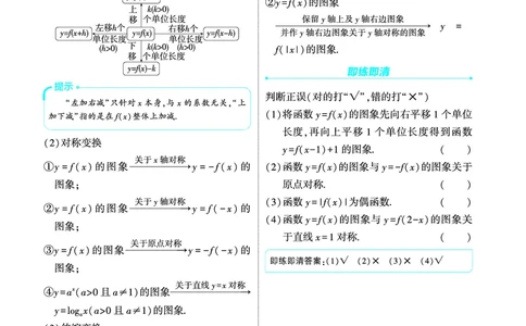1_3.7函数图象讲解册_高中三年全科资料_高考数学《考点考法清单》2025版_03专题三函数及其性质