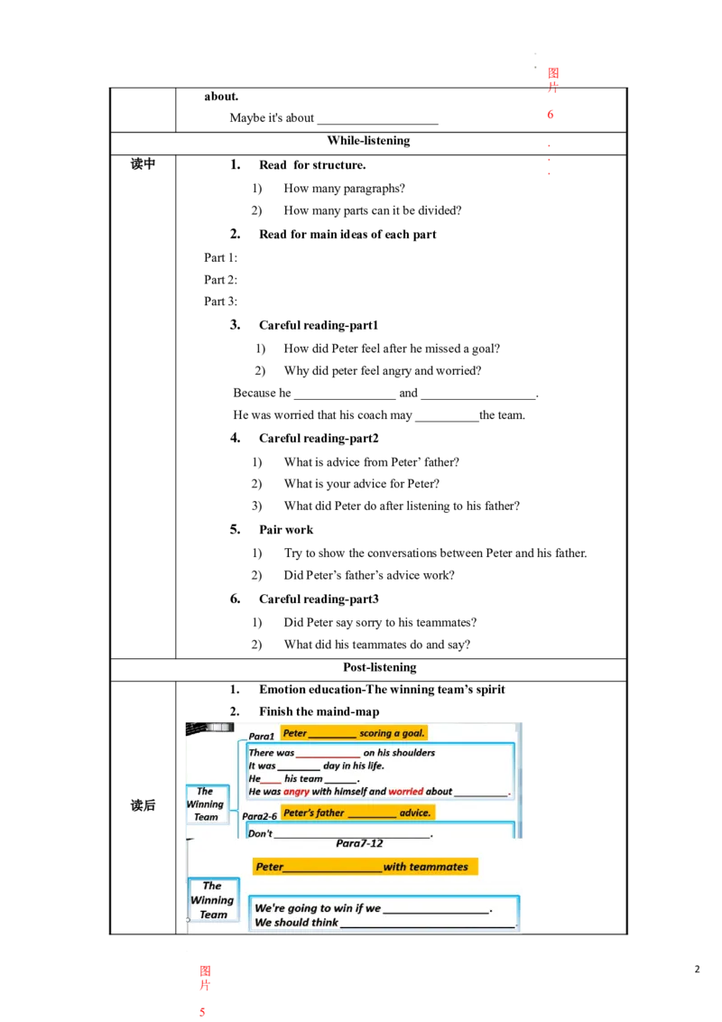 Unit11第5课时(SectionB2a-2e)（导学案）-上好课九年级英语全一册同步备课系列（人教新目标GoForIt!）_最新人教版英语九年级全册_新更新初中英语9全_02课件+教案+学案