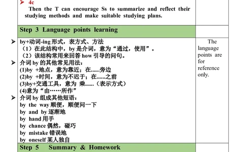 Unit1SectionA（GF-4c）教案_最新人教版英语九年级全册_新更新初中英语9全_05教案（多套）_分课时教案全英_Unit1