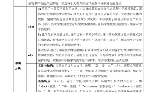 Unit13We&rsquo;retryingtosavetheearthSectionA(3a～3b)教学设计_最新人教版英语九年级全册_新更新初中英语9全_新修订版英语9全一册教案课件-新修订版，第二单元有改动
