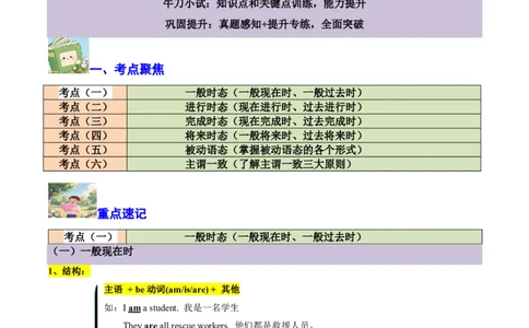 (专题01动词时空密码速通(时态、语态与主谓一致考点全解析)-解析版_高中三年全科资料_高中_高中1_2025高一高二英语暑假提升精品讲义（人教版）