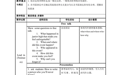 Unit14第6课时(SectionB3a-SelfCheck)（教学设计）_最新人教版英语九年级全册_旧版可参考_01.英语9全一册-新课标PPT课件+教案+学案+作业第1套_教案