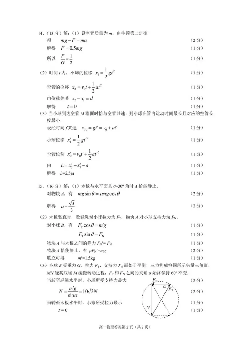 江苏省南通市2025-2026学年高一上学期期中考试物理PDF版含答案_2025年12月高一试卷_251220江苏省南通市2025-2026学年高一上学期期中考试