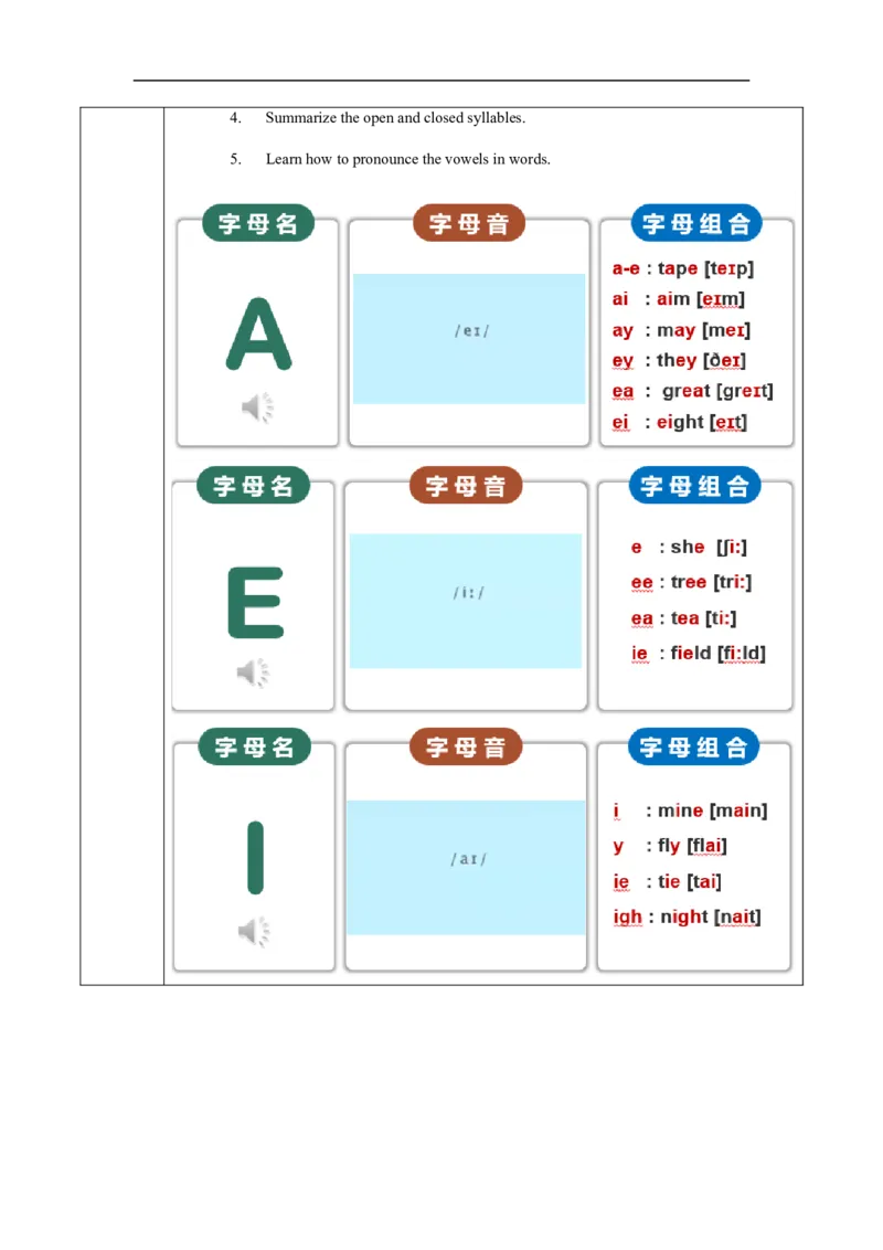 StarterUnit2第3课时Pronunciation&Project（导学案）_最新人教版英语七年级上册_英语7上最新改版_01.英语7上-教案+PPT课件+分层作业+导学案第1套