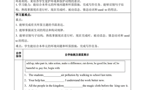 Unit13第6课时(SectionB3a-SelfCheck)（导学案）-上好课九年级英语全一册同步备课系列（人教新目标GoForIt!）_最新人教版英语九年级全册_新更新初中英语9全_02课件+教案+学案