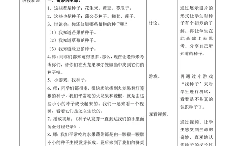 试种一粒籽第一课时教案(1)(1)_26新二年级道法下册（统编版）_版本一_部编版道德与法治2下_2026春新版_第一套_送旧版道德2下资料和新版课本好多一样仍具有很大参考价值