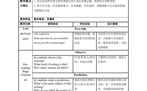 Unit14第2课时(SectionA3a-3c（教学设计）_最新人教版英语九年级全册_旧版可参考_01.英语9全一册-新课标PPT课件+教案+学案+作业第1套_教案