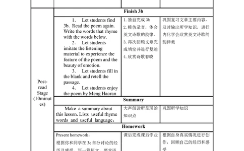 Unit14第2课时(SectionA3a-3c（教学设计）_最新人教版英语九年级全册_旧版可参考_01.英语9全一册-新课标PPT课件+教案+学案+作业第1套_教案