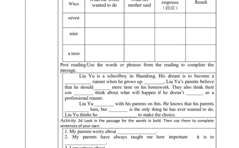 SectionB2a-SelfCheck教学设计（全英文版）_最新人教版英语九年级全册_新更新初中英语9全_04课件（多套）_课件（第1套）+教案+课前课后练习_566