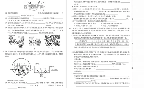 新时代高中教育联合体2025年11月高一学年期中联考巩固卷（二）生物_2025年11月高一试卷_251119黑龙江省新时代高中教育联合体2025年11月高一学年期中联考巩固卷（二）（全）