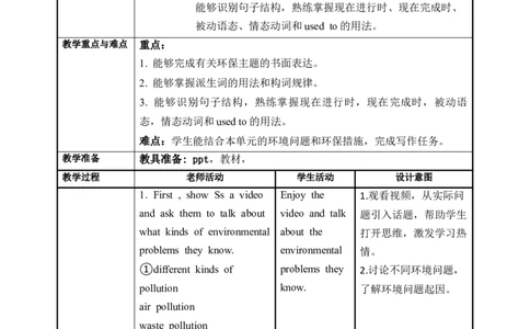Unit13第6课时(SectionB3a-SelfCheck)（教学设计）_最新人教版英语九年级全册_旧版可参考_01.英语9全一册-新课标PPT课件+教案+学案+作业第1套_教案