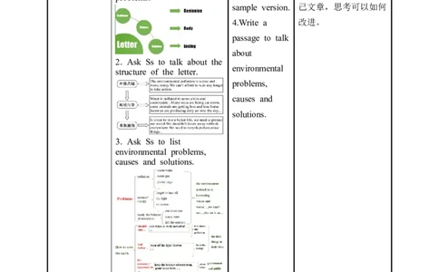 Unit13第6课时(SectionB3a-SelfCheck)（教学设计）_最新人教版英语九年级全册_旧版可参考_01.英语9全一册-新课标PPT课件+教案+学案+作业第1套_教案