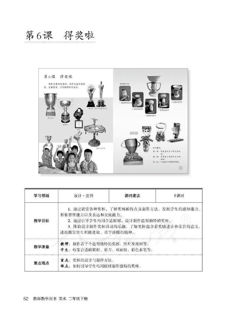 人教版-电子教材-美术二年级下册教师用书_电子课本_高中教学用书_教师用书