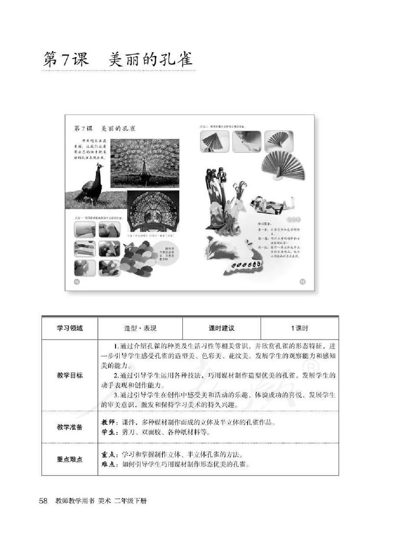 人教版-电子教材-美术二年级下册教师用书_电子课本_高中教学用书_教师用书