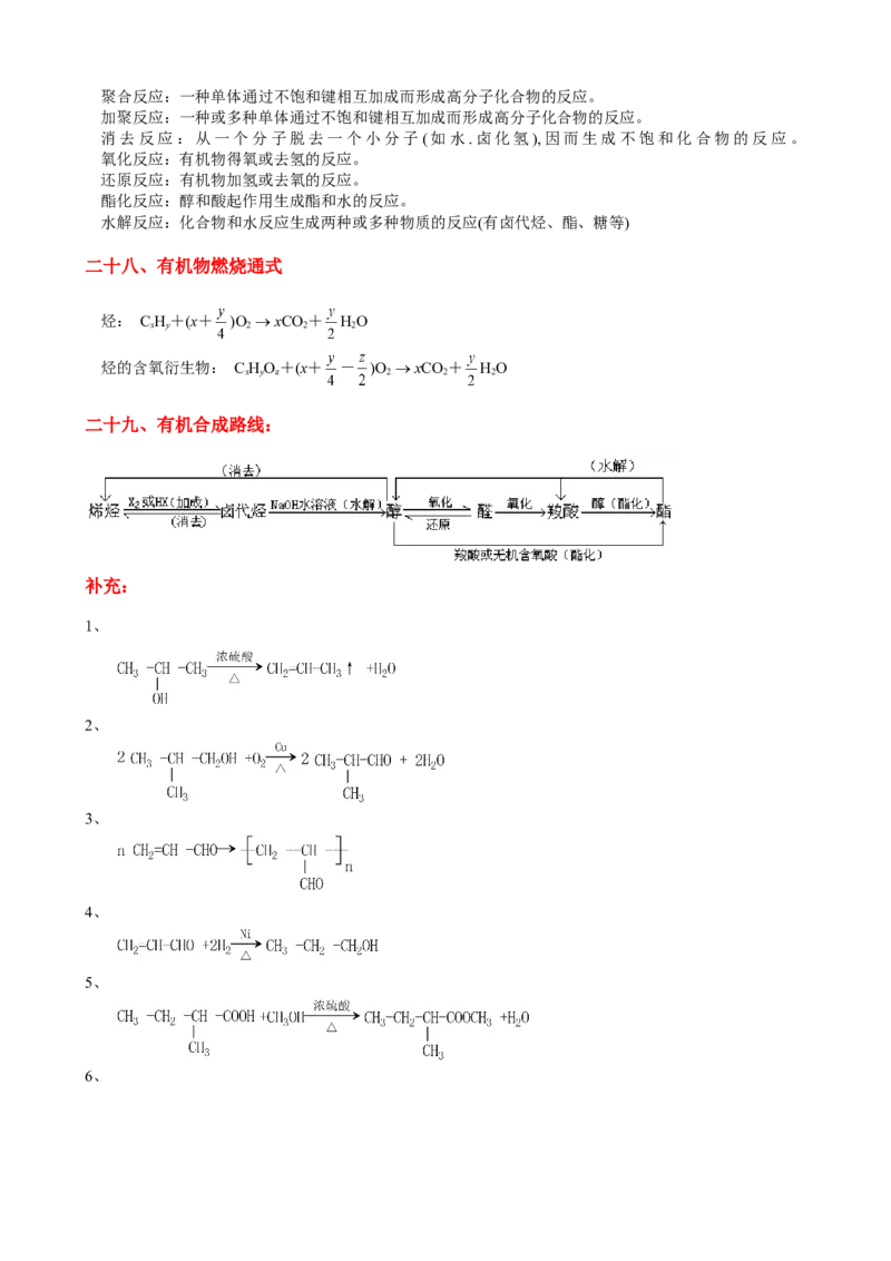13高考化学重要知识点分类归纳总结_高中三年全科资料_高中_2高中9科分类资料包_高中理综