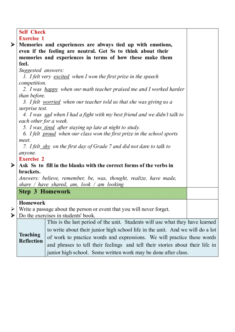 Unit14SectionB(3a-SelfCheck)_最新人教版英语九年级全册_新更新初中英语9全_05教案（多套）_分课时教案全英_Unit14