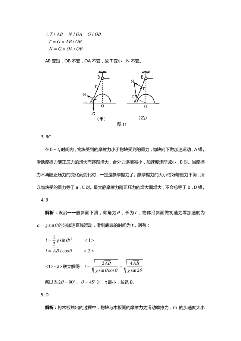 1000道高中物理经典必做题目（附带超详细解析）！_高中三年全科资料_高中_高中知识点整理_物理