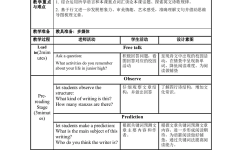 Unit14第2课时(SectionA3a-3c（教学设计）-九年级英语全一册同步备课系列（人教新目标GoForIt!）_最新人教版英语九年级全册_新更新初中英语9全_02课件+教案+学案_（2）教案