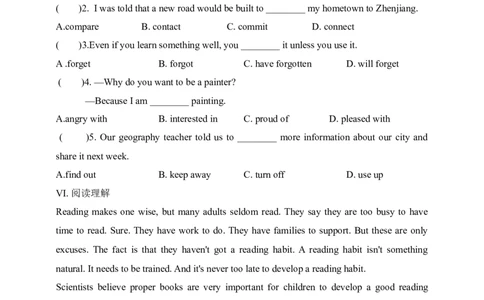 SectionB2a-SelfCheck课后跟踪练习_最新人教版英语九年级全册_新更新初中英语9全_04课件（多套）_课件（第1套）+教案+课前课后练习_985