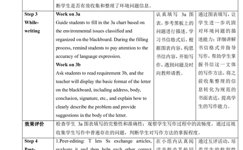 Unit13We&rsquo;retryingtosavetheearth.SectionB3a～SelfCheck教学设计_最新人教版英语九年级全册_新更新初中英语9全_新修订版英语9全一册教案课件-新修订版，第二单元有改动