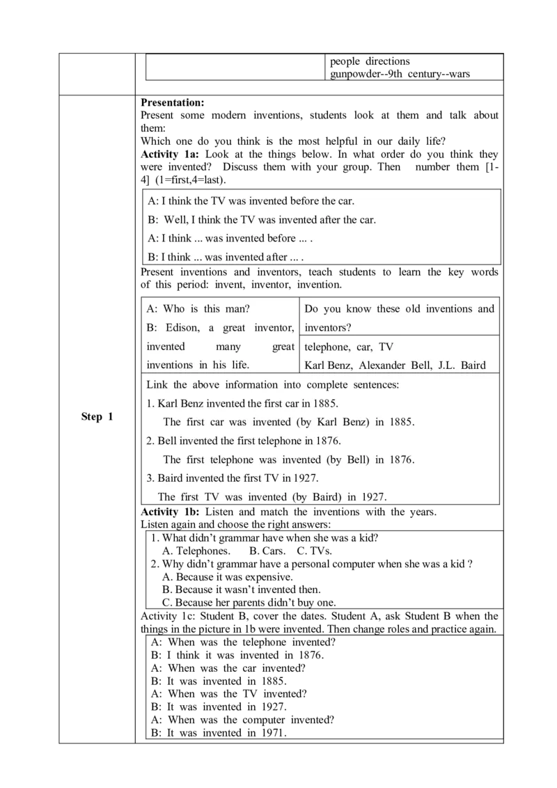 SectionA1a-2d教学设计(全英文版)_最新人教版英语九年级全册_新更新初中英语9全_04课件（多套）_课件（第1套）+教案+课前课后练习