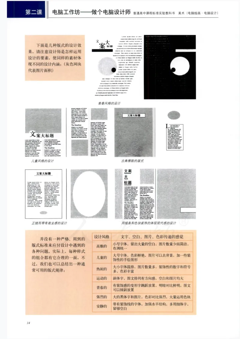 人教版-电子教材-美术选修电脑绘画电脑设计教师用书_电子课本_高中教学用书_教师用书