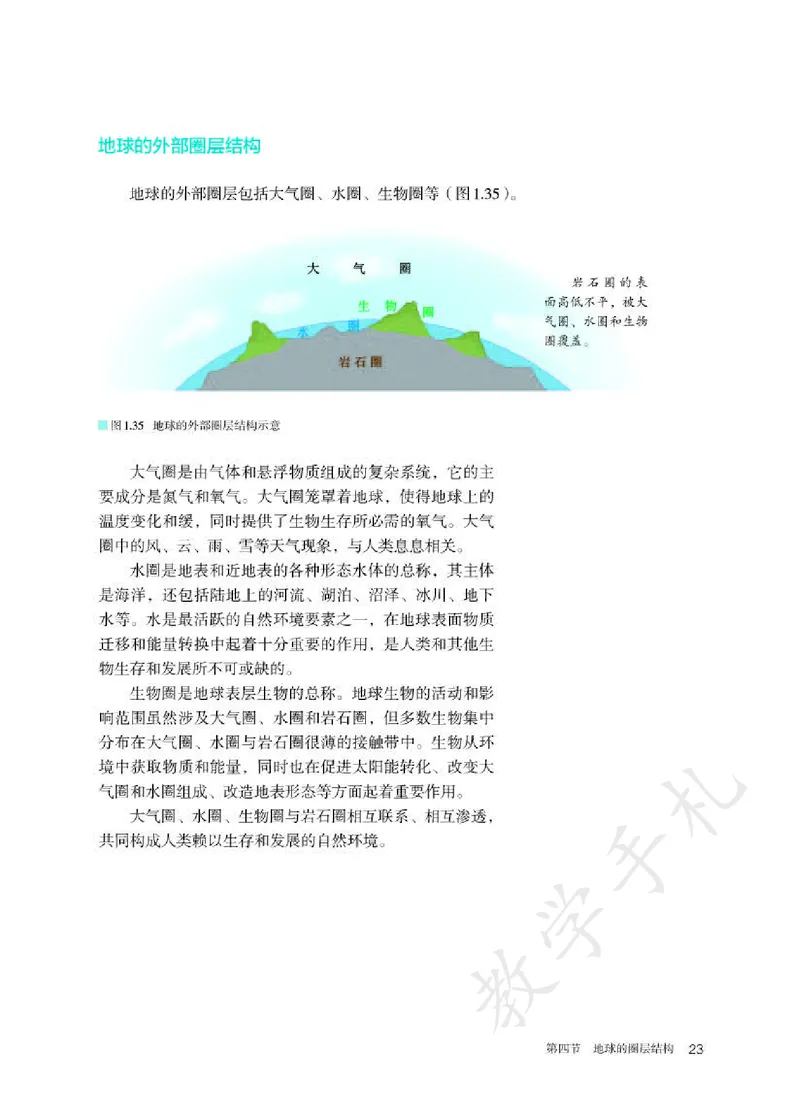 1高中地理必修一_高中三年全科资料_高中各科课本电子教材_09高中地理课本_人教版-地理课本