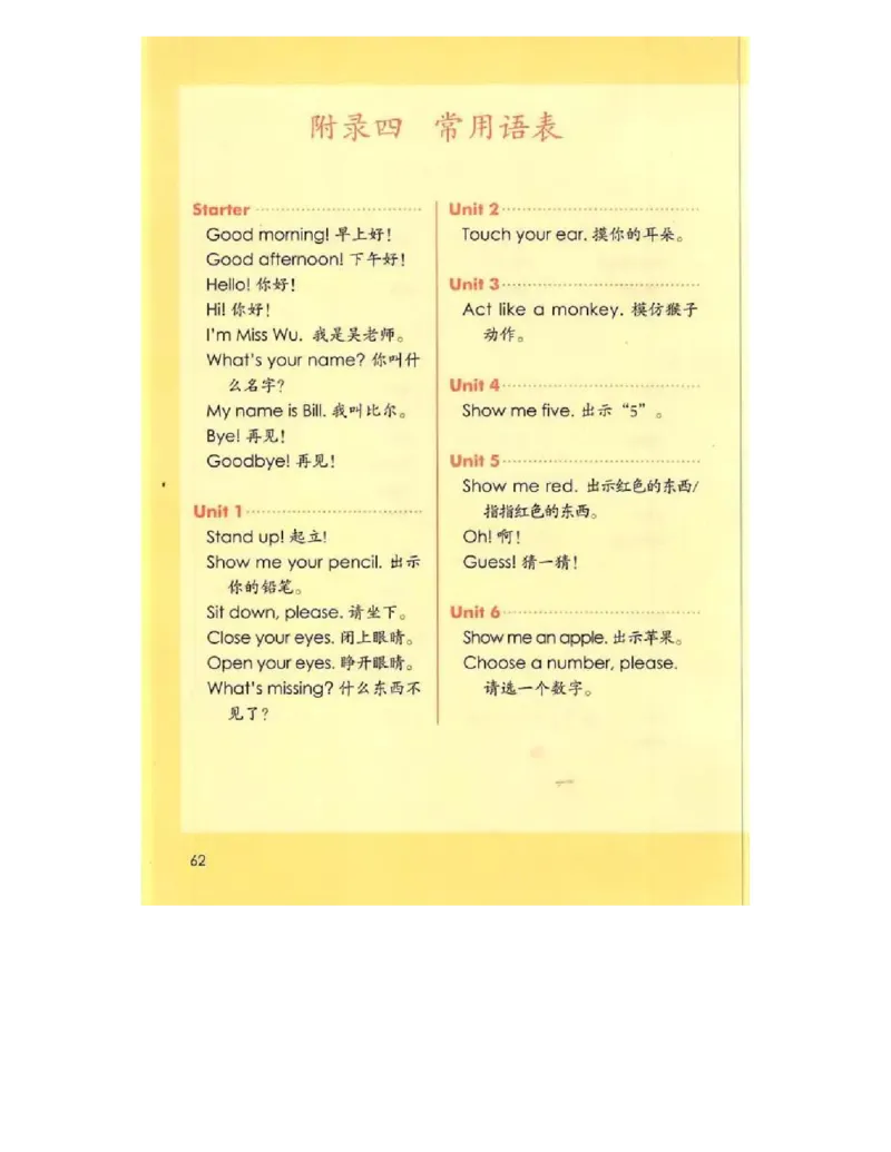 人教版新起点英语一年级上册电子课本（高清版）_电子课本_小学电子课本_03英语_新建文件夹_01人教版（一起点）