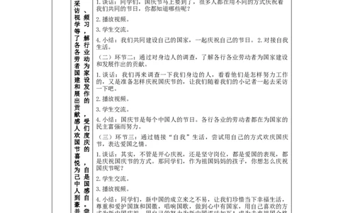 0917二年级道德与法治(统编版)欢欢喜喜庆国庆-1教学设计_A493小学道法_人教版小学道德与法治教学资源包_小学道法单独教案方便下载（1-6上下册）（2024秋旧版）_2年级上册