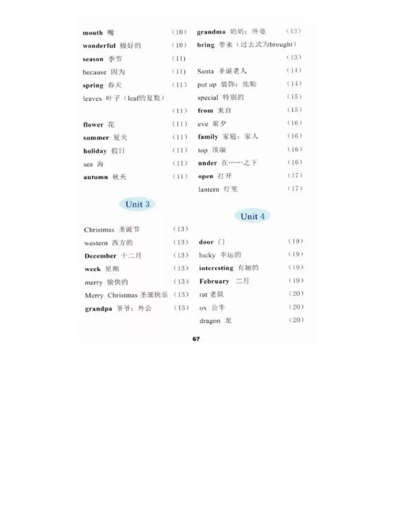 冀教版小学六年级英语上册电子课本(一年级起点)_电子课本_小学电子课本_03英语_新建文件夹_05冀教版_一年级起点