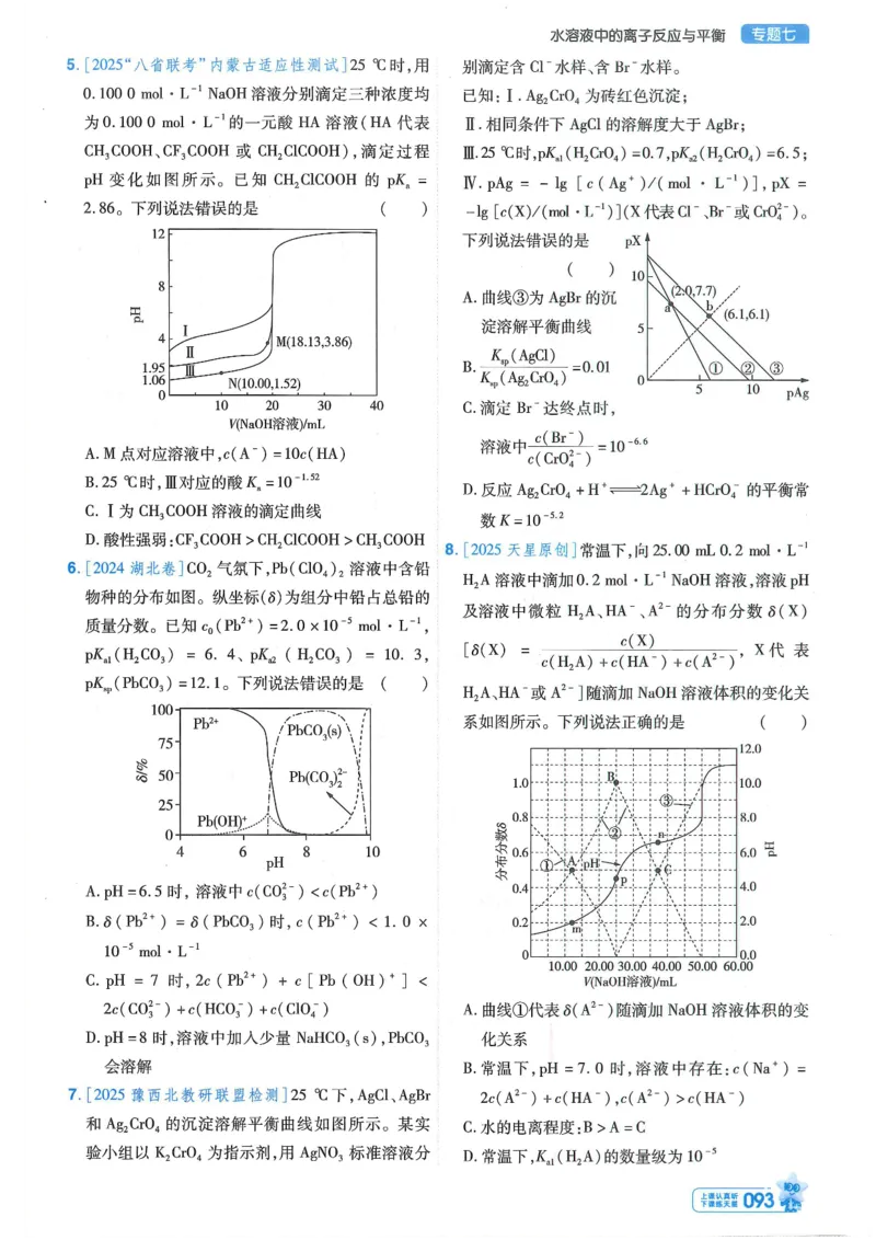 1小题狂练册新高考&middot;化学_高中三年全科资料_高中_2026版天星教育金考卷《小题狂练》9科全套_2026版金考卷小题狂练化学（新高考）