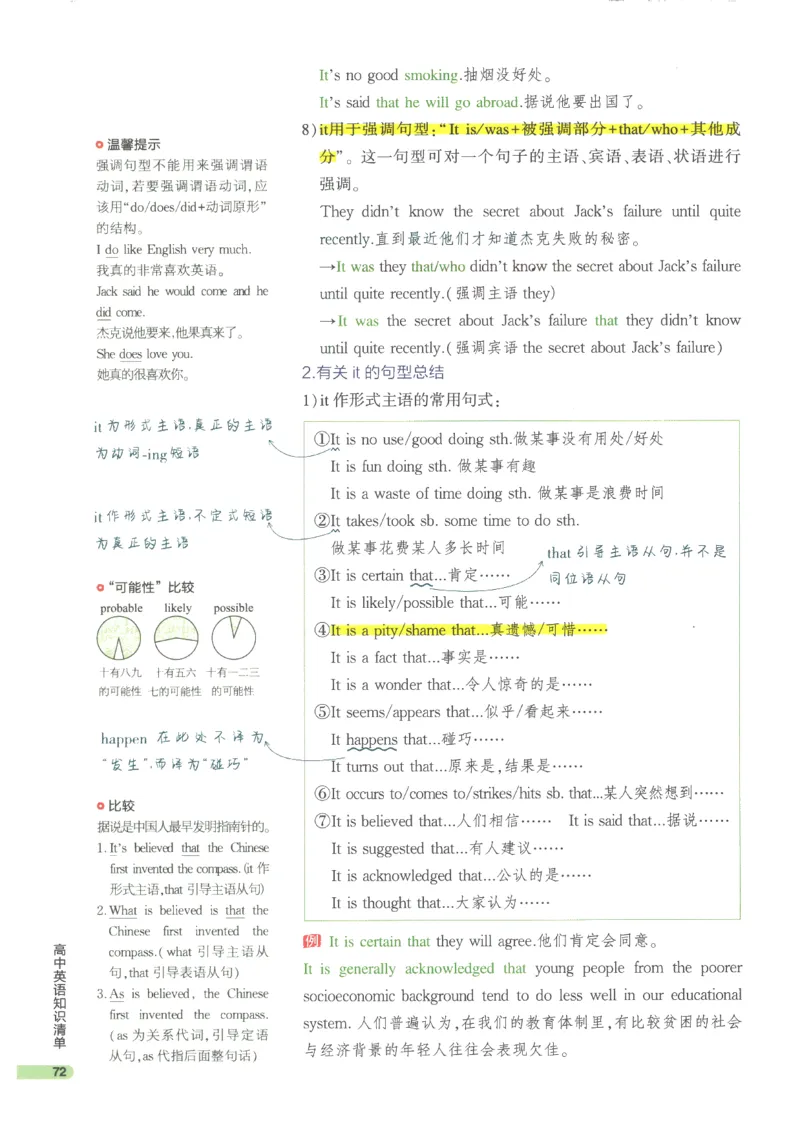 2024版《53高中知识清单》英语（通用版）_高中三年全科资料_高中_高中1_刘晓艳高中刘晓燕《大雁英语》高中语法+单词（视频+讲义）_晓艳高中单词+语法+解题一视频带配套讲义