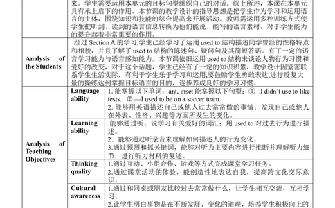 Unit4SectionB(1a～1e)_最新人教版英语九年级全册_新更新初中英语9全_新修订版英语9全一册教案课件-新修订版，第二单元有改动_核心素养教案
