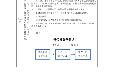 1116五年级道德与法治(统编版)我们神圣的国土(第五课时)-1教学设计_A493小学道法_人教版小学道德与法治教学资源包_小学道法单独教案方便下载（1-6上下册）（2024秋旧版）