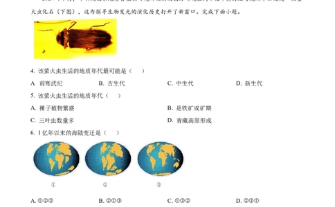 江苏省连云港市东海县2024-2025学年高一上学期期中考试地理试题Word版含解析_2024年12月试卷_1203江苏省连云港市东海县2024-2025学年高一上学期期中考试