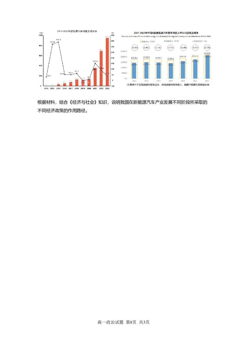 江苏省新海高级中学2025-2026学年高一上学期10月月考政治试题_2025年10月高一试卷_251015江苏省连云港市赣榆区新海高级中学2025-2026学年高一上学期10月学业水平质量监测