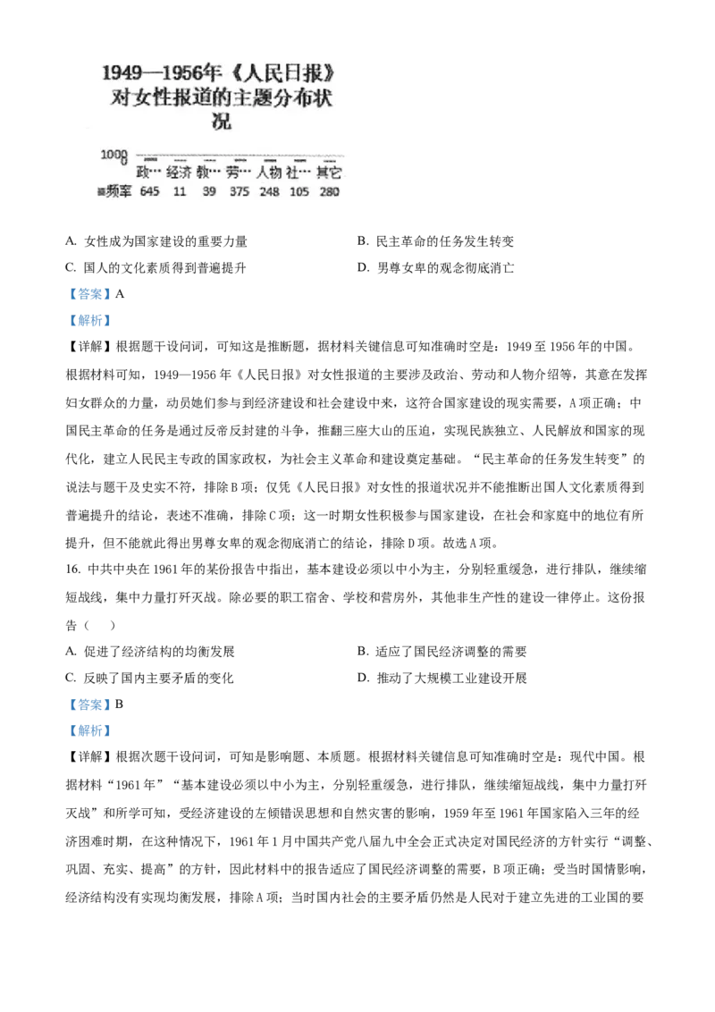 江西省南昌市2024-2025学年高一上学期期末考试历史试题Word版含解析_2025年03月试卷_0310江西省南昌市2024-2025学年高一上学期1月期末考试