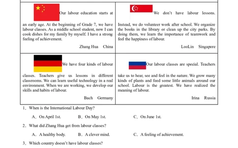 Unit3Couldyoupleasecleanyourroom单元话题阅读理解练习（学生版）_最新人教版英语八年级下册_旧版（有参考价值）_版本二_八年级英语下册（人教版）_单元重难点易错题精练-U216
