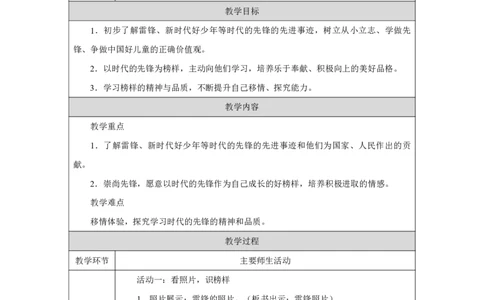 16第16课学先锋做先锋_第16课学先锋做先锋（第1课时）_教学设计1_A493小学道法_人教版小学道德与法治教学资源包_小学道法（智慧教育课件与教案）_1-6下册（道德与法治智慧教育课件）