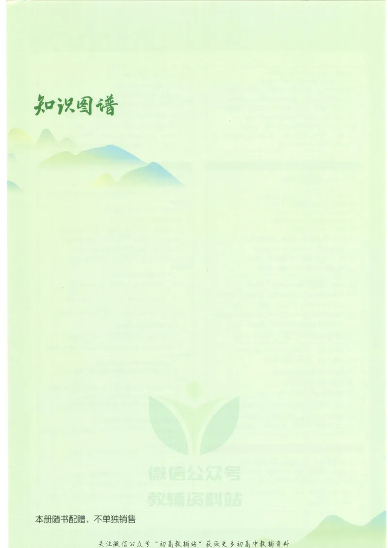 2023版《高中知识清单》化学新教材版知识图谱_高中三年全科资料_高中三年全科资料_化学