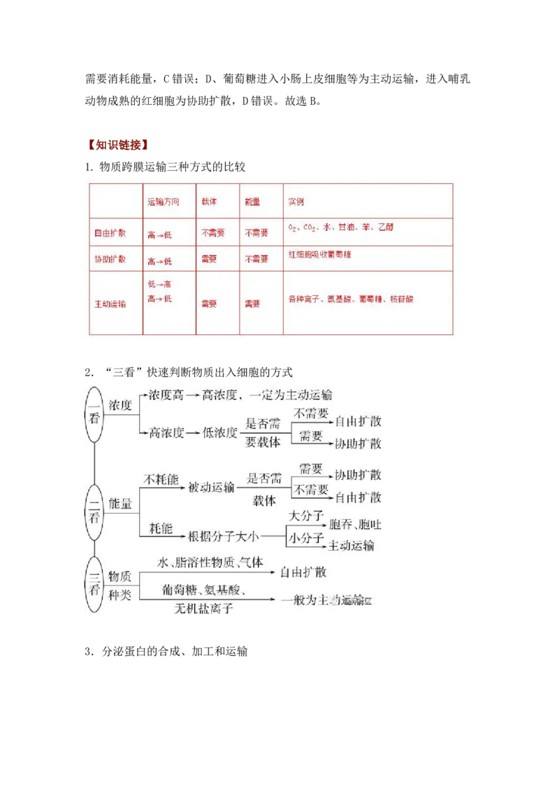 2023高考生物试题与教材知识对照_高中三年全科资料_高中_1高中基础资料包_A-高中必背9科知识点_生物