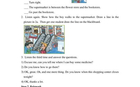 Unit3Couldyoupleasetellmewheretherestroomsare教案_最新人教版英语九年级全册_新更新初中英语9全_05教案（多套）_赠送：备用教案_人教版英语9年级全册教案教案3