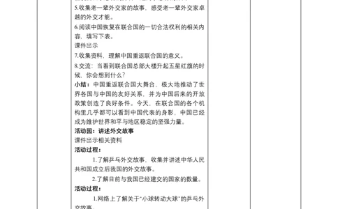 11屹立在世界的东方（第二课时）教案-五年级下册道德与法治_A493小学道法_26新五年级道法下册（统编版）_教学教案_教案三（配套课件三）