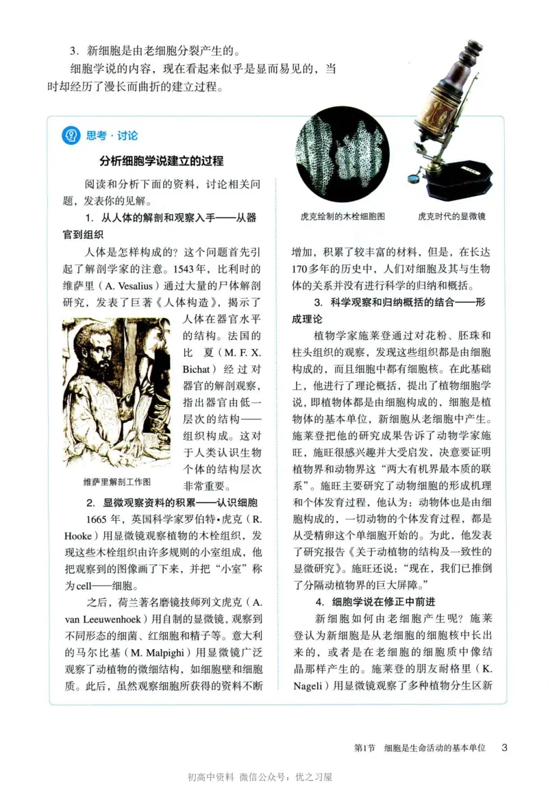1新人教版高中生物必修1《分子与细胞》_高中三年全科资料_高中各科课本电子教材_06高中生物课本_人教版-生物课本