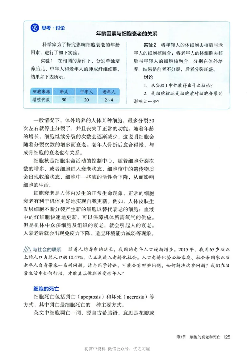 1新人教版高中生物必修1《分子与细胞》_高中三年全科资料_高中各科课本电子教材_06高中生物课本_人教版-生物课本