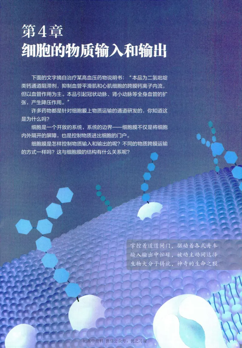 1新人教版高中生物必修1《分子与细胞》_高中三年全科资料_高中各科课本电子教材_06高中生物课本_人教版-生物课本
