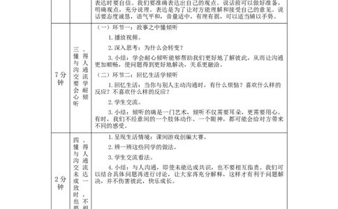 0921五年级道德与法治(统编版)学会沟通交流(第三课时)-1教学设计_A493小学道法_人教版小学道德与法治教学资源包_小学道法单独教案方便下载（1-6上下册）（2024秋旧版）_5年级上册