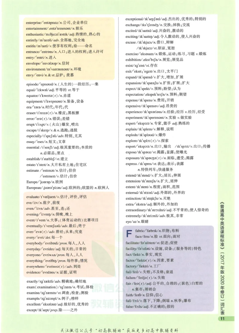 2023版《高中知识清单》英语通用版知识图谱_高中三年全科资料_高中三年全科资料_英语
